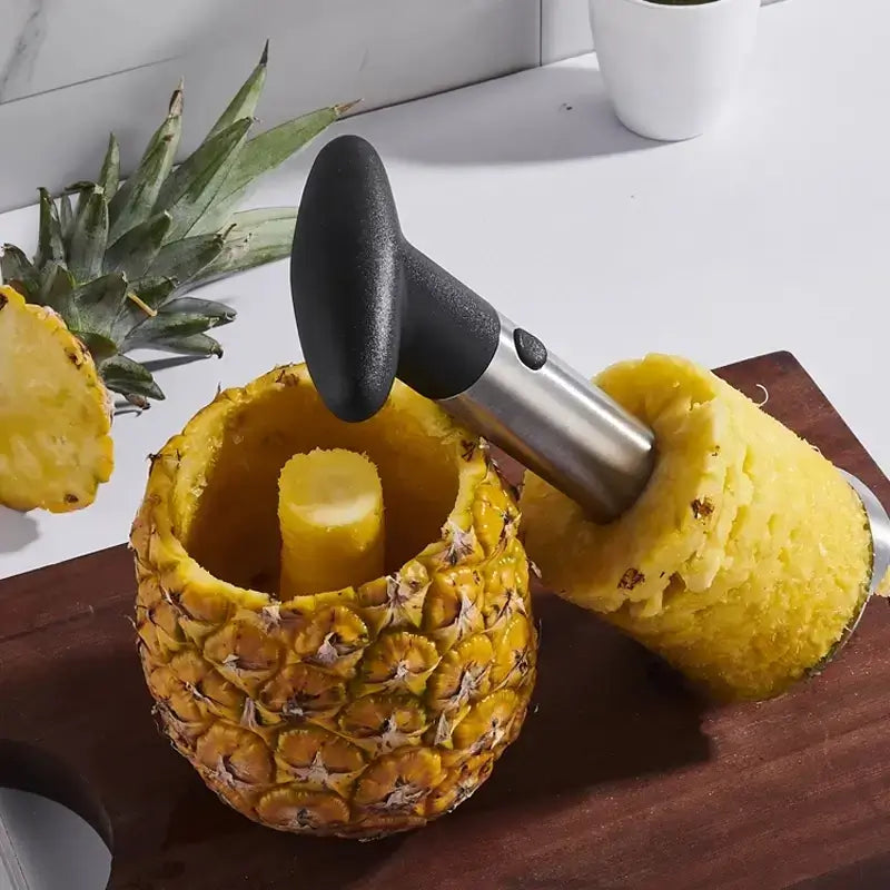 Kcbbe Coupe-ananas, couteau à ananas en acier inoxydable [lame
