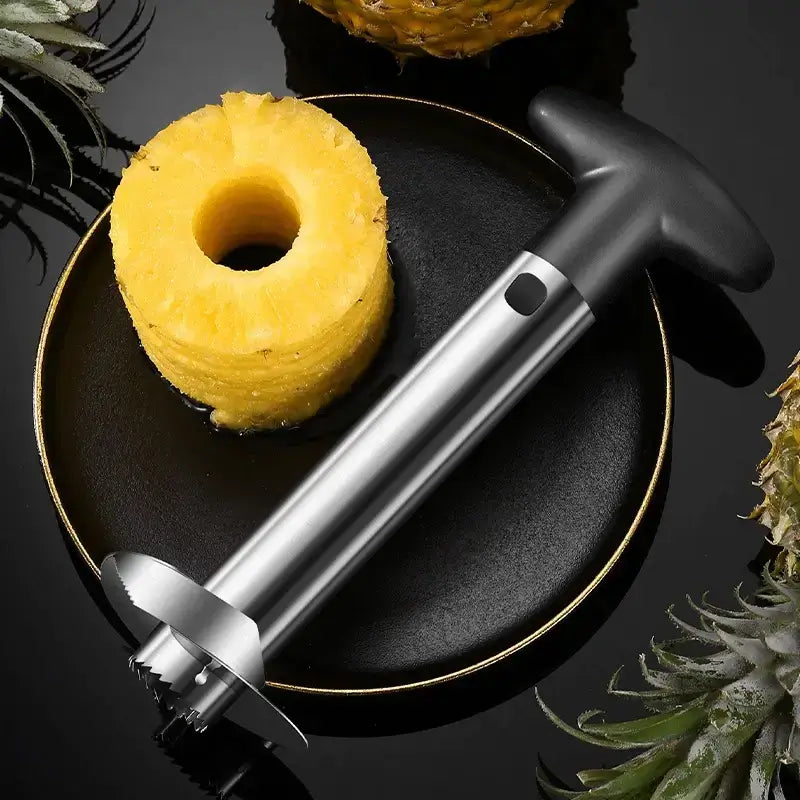 inoxydable - Ananas - découpage - rapidité - tranche - inox - lavable - cube - qualité - coupé - rapide - tranche - ananas - résistant
